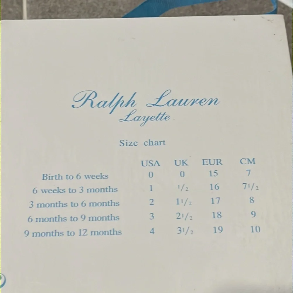 Polo Ralph Lauren Tribe Baby Infant Crib Booties Shoes Boots girls Size 0